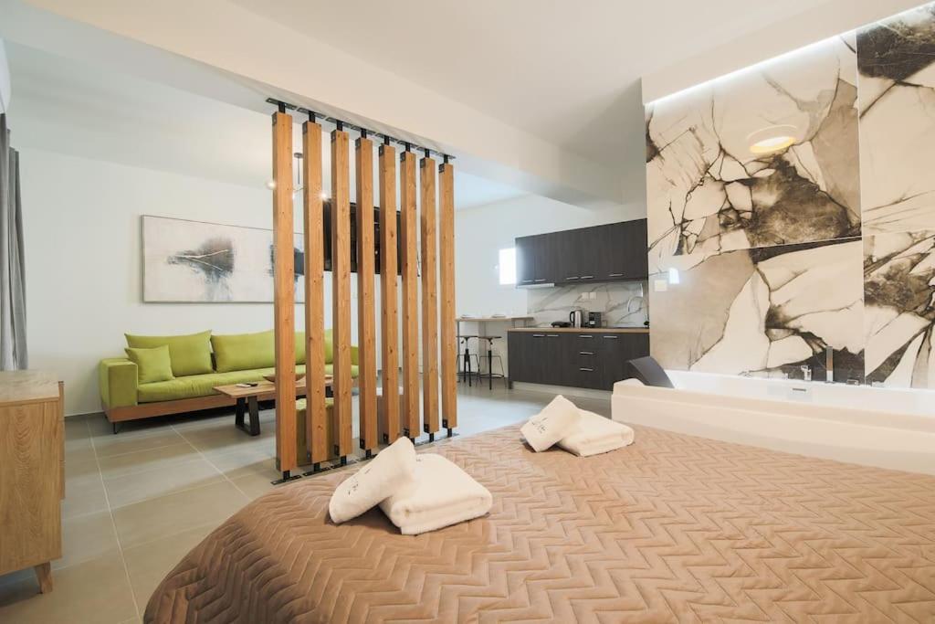 *Oasis* Best View Jacuzzi New Central Apartment Волос Экстерьер фото
